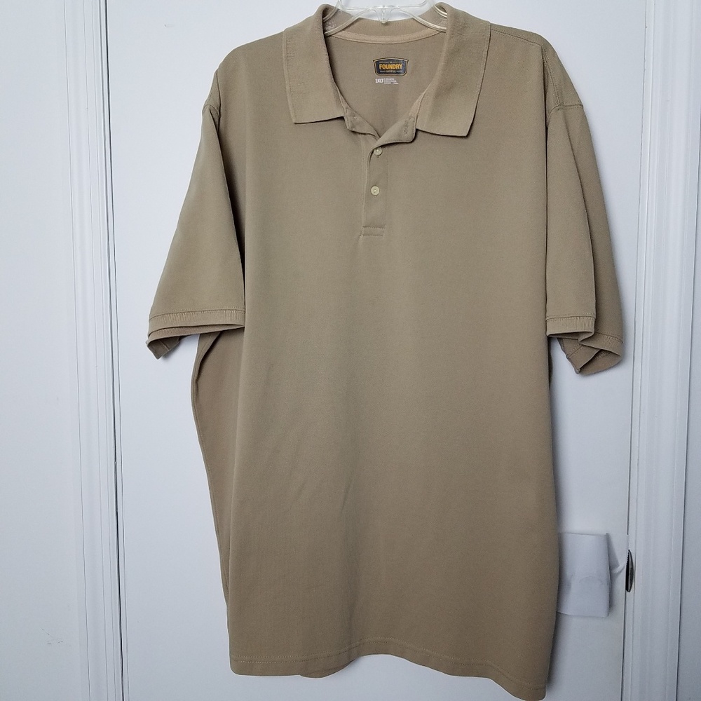 Foundry Polo Mens Shirt size 2XLT